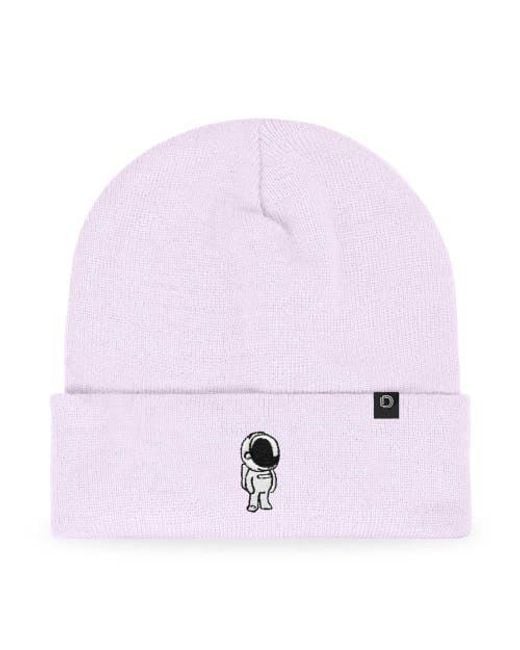 Alix Purple Astronaut Beanie for men