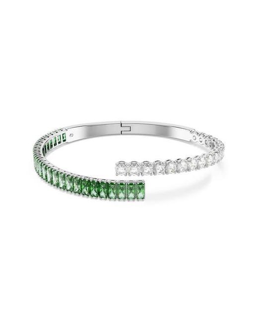 Swarovski Green Matric Bangle