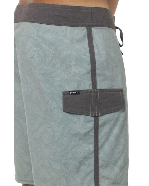 O'neill Sportswear Blue Line-Up 17 Board Shorts for men