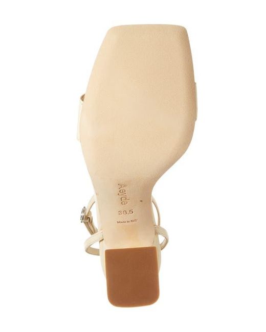 Aeyde Natural Fenna Ankle Strap Sandal