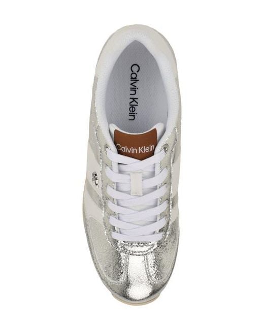 Calvin Klein White Anora Sneaker