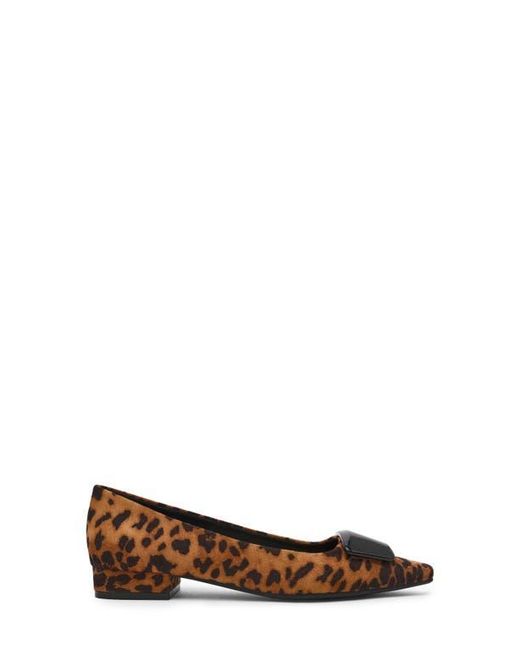 Anne Klein Black Crawford Pointed Toe Flat