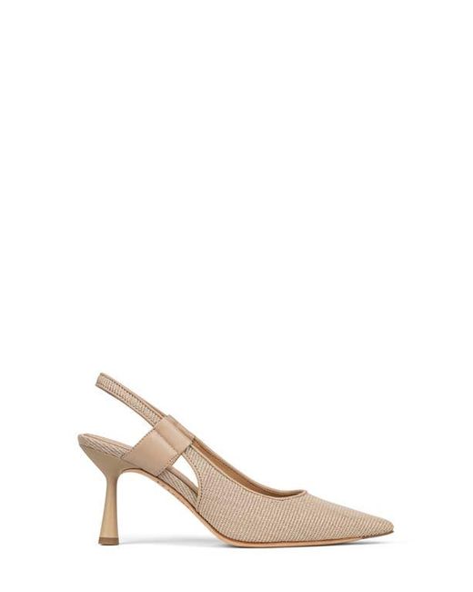 Donald J Pliner Natural Elliemay Pointed Toe Slingback Pump
