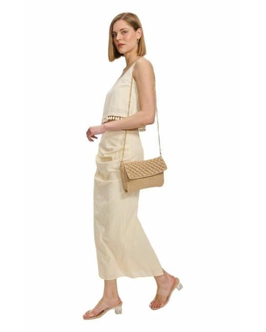 Moda Luxe Natural Stylish Celeste Crossbody Handbag For