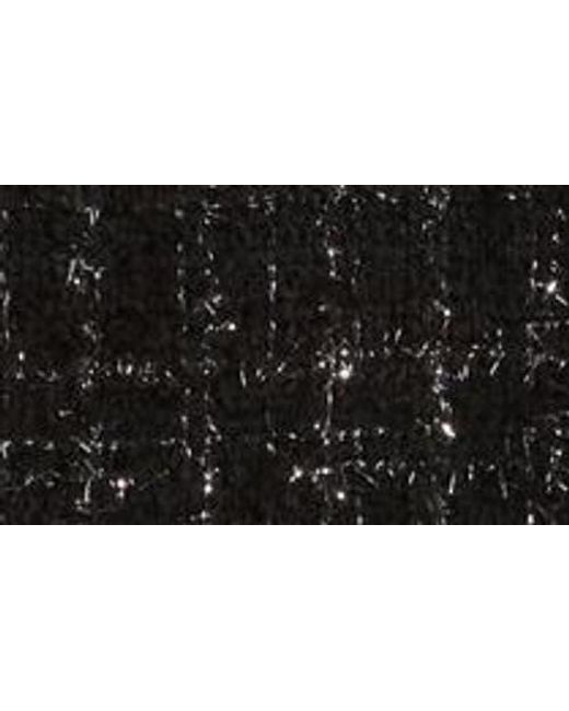 Boss Black Dansian Tweed Long Sleeve Minidress