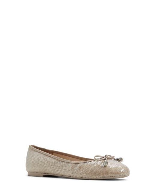 Ted Baker White Ava Icon Ballet Flat