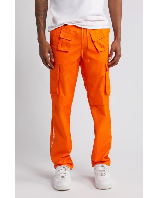 BBCICECREAM Orange Flagship Ii Cargo Pants for men