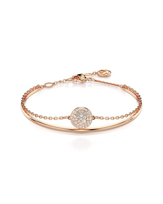 Swarovski White Sublima Bangle Bracelet