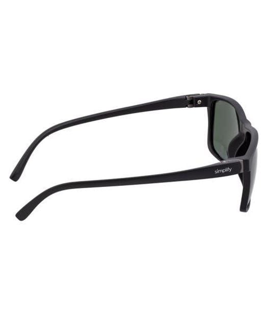 Simplify Black Ellis Polarized Sunglasses