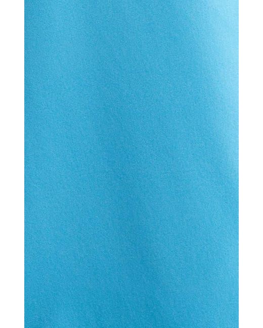 MAVRANS Blue Weekend Wave Embroidered Short Sleeve Performance Button-Up Shirt for men