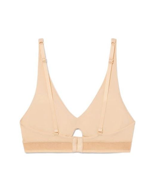 Lacoste Natural Cutout Wireless Microfiber Bra