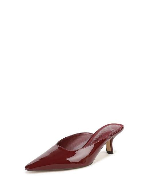 Sam Edelman Red Brandy Pointed Toe Mule