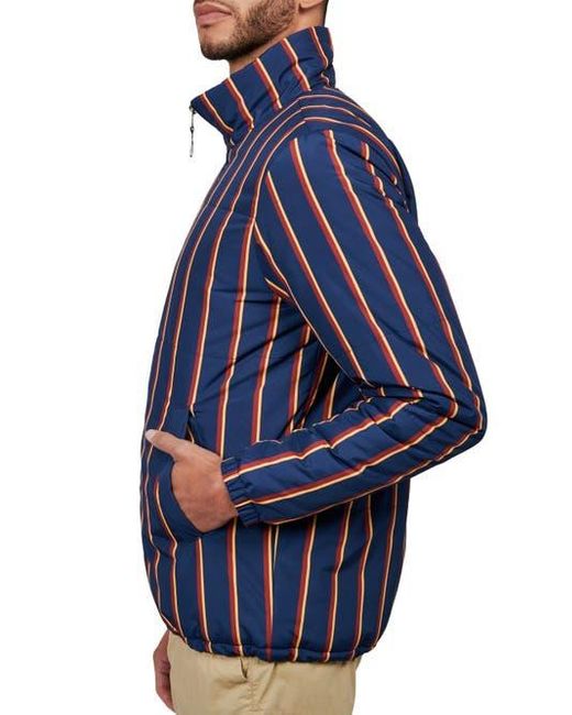 Constuct Jacket Con.struct Stripe Puffer Jacket in Blue for Men | Lyst