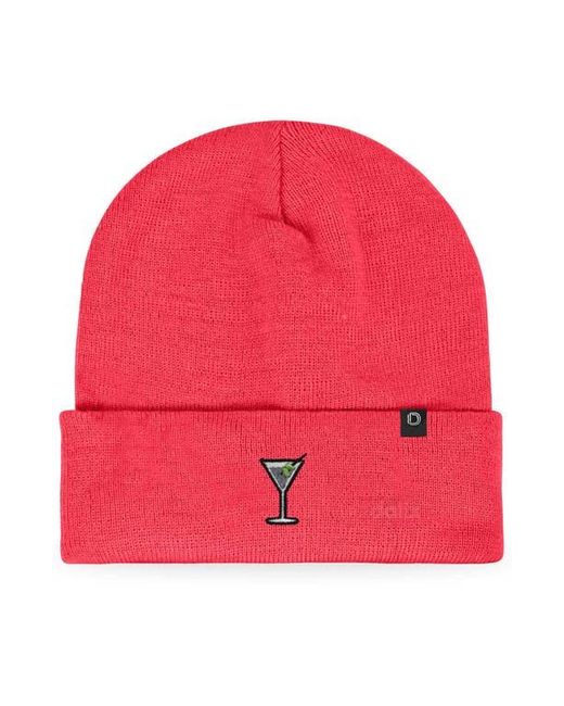 Alix Red Martini Beanie Cap
