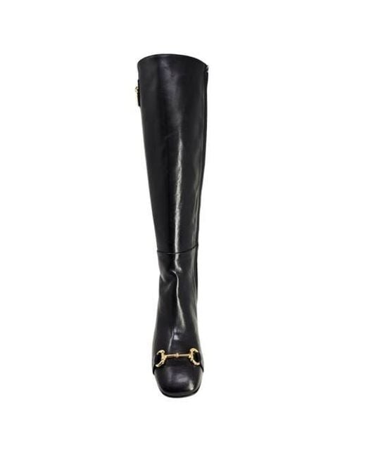 Madison Maison Black Tall Lock Boot