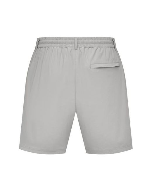 EASTSIDE GOLF Gray Drawstring Waist Golf Shorts for men