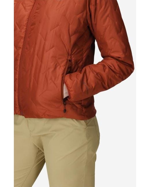 Marmot Brown Monoquilt Jacket