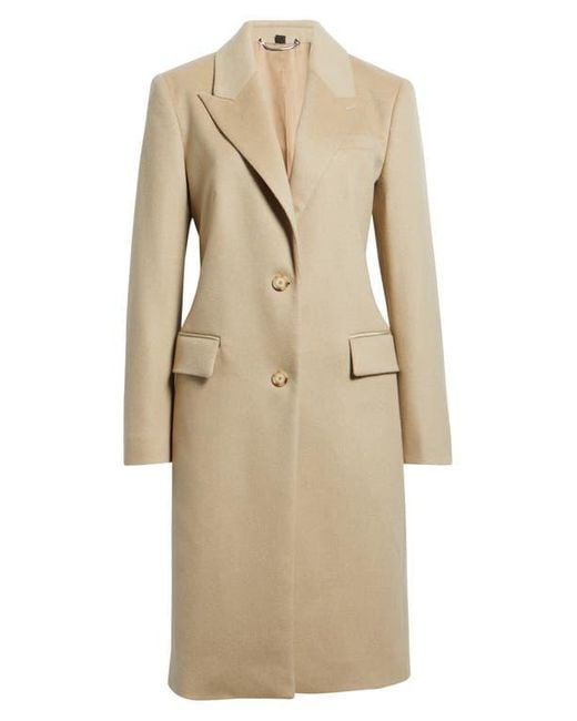 Boss Natural Classin Wool Coat