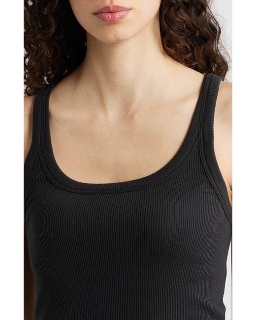 Rag & Bone Black The Essential Rib Tank