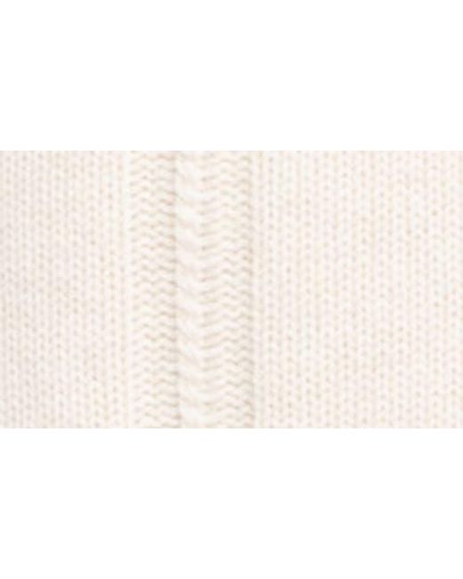 Zadig & Voltaire Natural Wool & Cashmere Wrap Cardigan