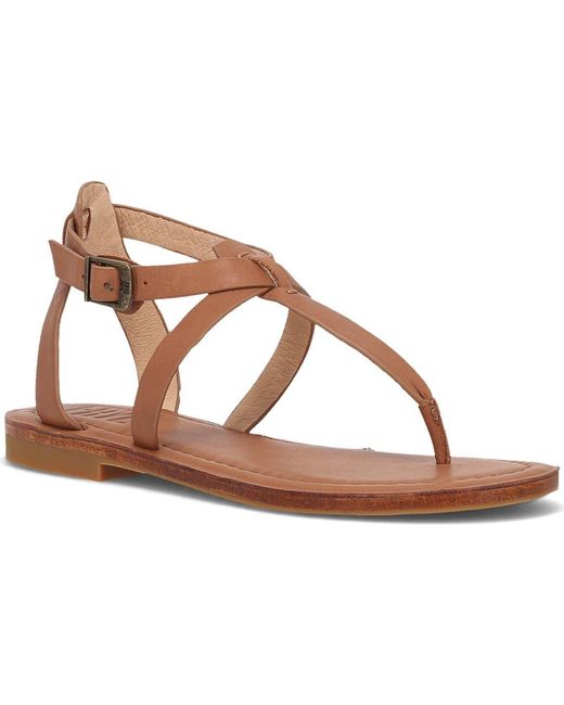 Frye Brown Taylor Ankle Strap Sandal