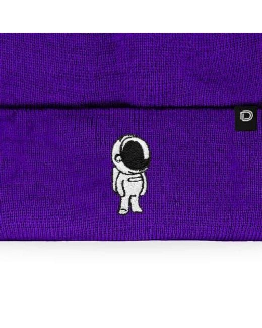 Alix Purple Astronaut Beanie for men