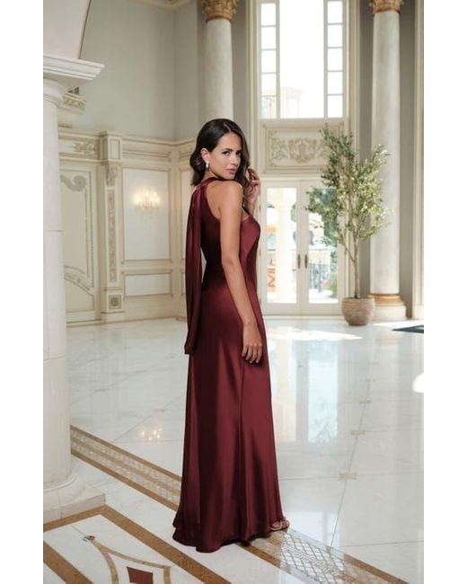 xscape red dress Shop Evenings Online feminine look perfect for any occasion. XSCAPE red ruffle low back