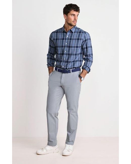 Vineyard Vines Blue Sherburne Plaid Button-Up Shirt for men