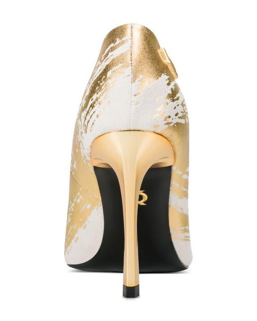 Donna Karan Metallic Savita Pump