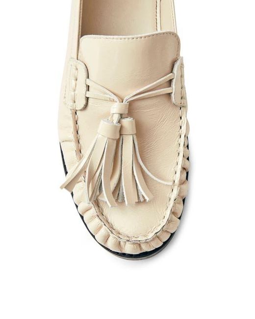 Alohas Natural Marietta Tassel Loafer