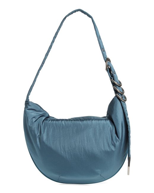 Rag & Bone Blue Mini Spire Hobo Bag