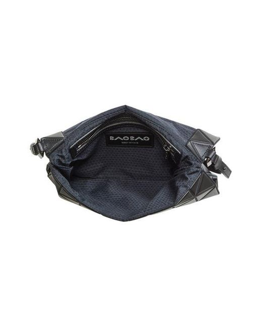 Issey Miyake Black Tonneau Matte Crossbody Bag