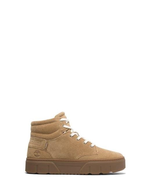 Timberland Brown Laurel High Top Platform Sneaker