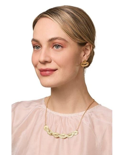 COG Metallic Braid Pendant