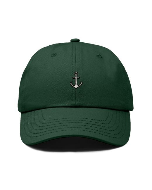 Alix Green Anchor Dad Cap