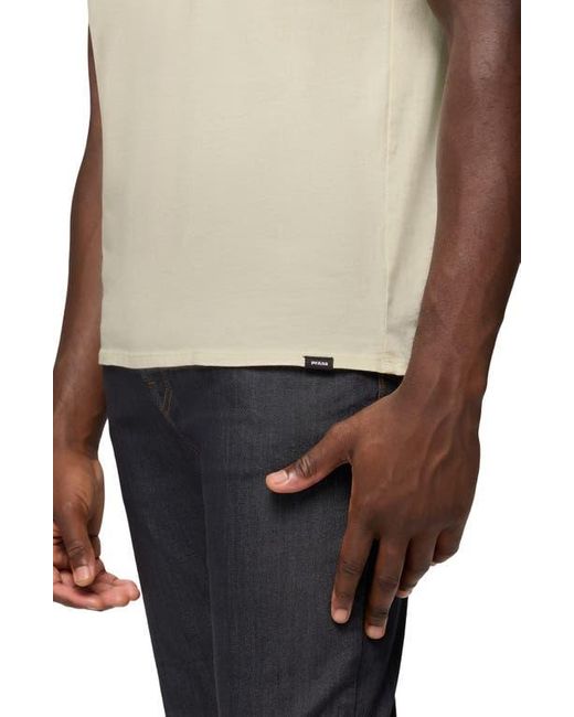 Prana Natural Everyday Short Sleeve Regenerative Organic Cotton T-Shirt for men