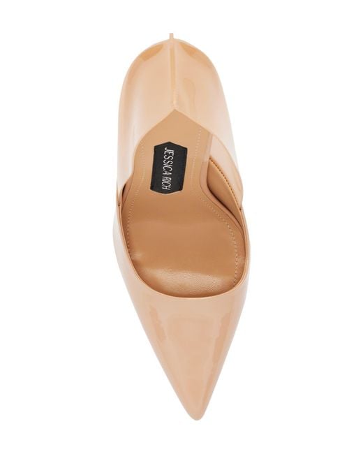 Jessica Rich Natural Angelica Pointed Toe Pump