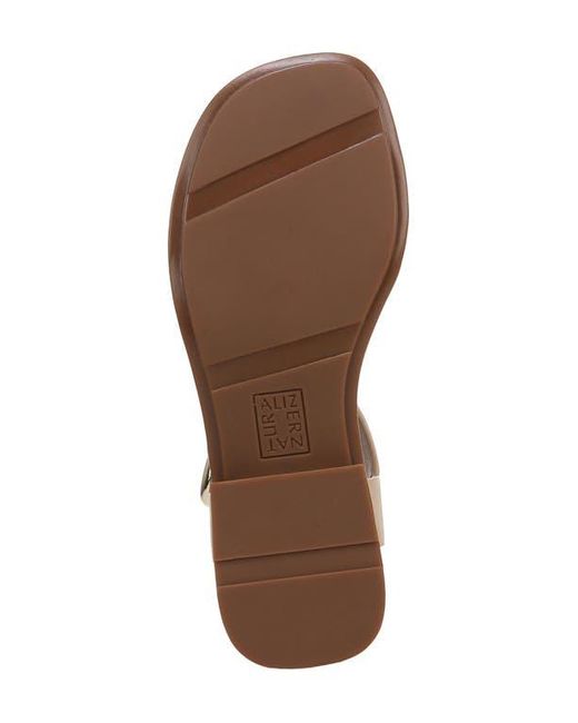 Naturalizer Brown Brandy T-Strap Sandal