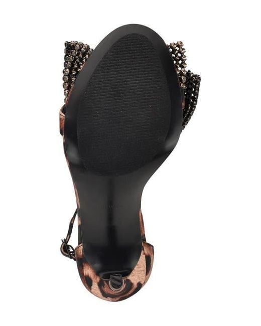 Nine West Black Tansie Ankle Strap Sandal