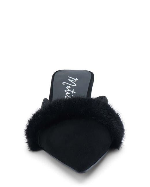 Matisse Black Kellan Pointed Toe Mule