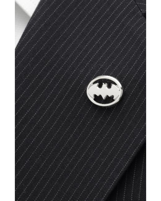 Cufflinks Inc. White Batman Stainless Steel Lapel Pin for men