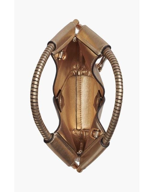 Donna Karan Natural Baldwin Metallic Micro Crossbody