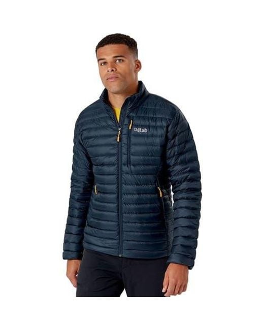Rab Blue Microlight Down Jacket for men