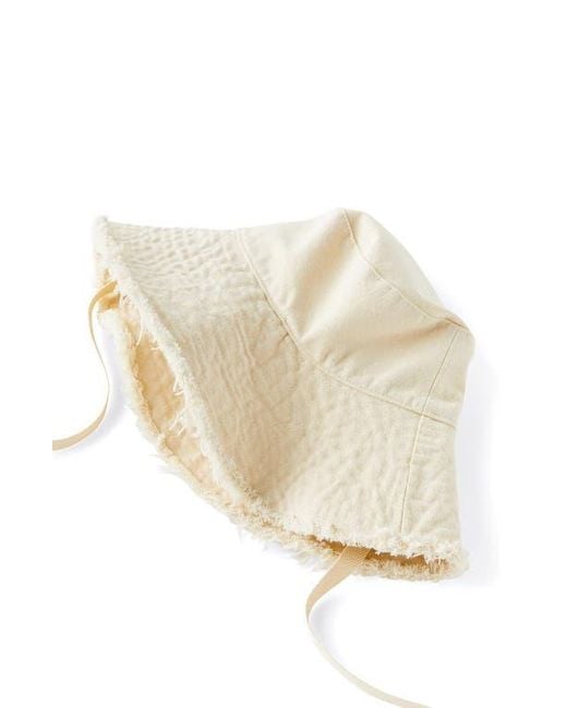 Cotton On Natural Body Canvas Bucket Hat