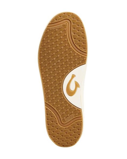 Olukai Brown Lae'Ahi Li 'Ili Convertible Low Top Sneaker for men