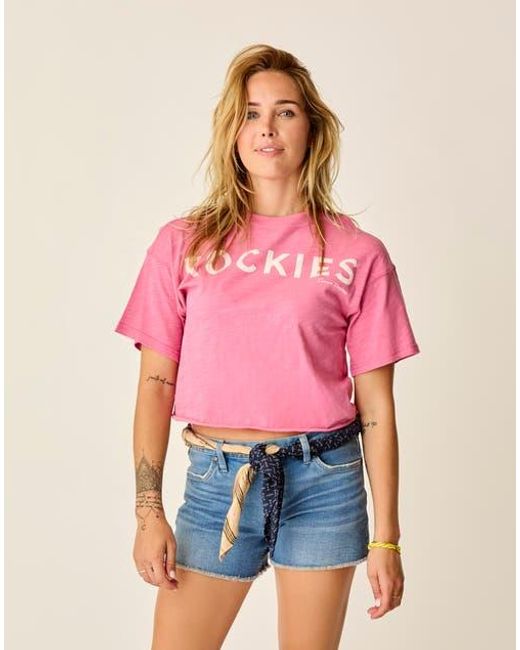 Carve Designs Pink Parker Graphic Tee