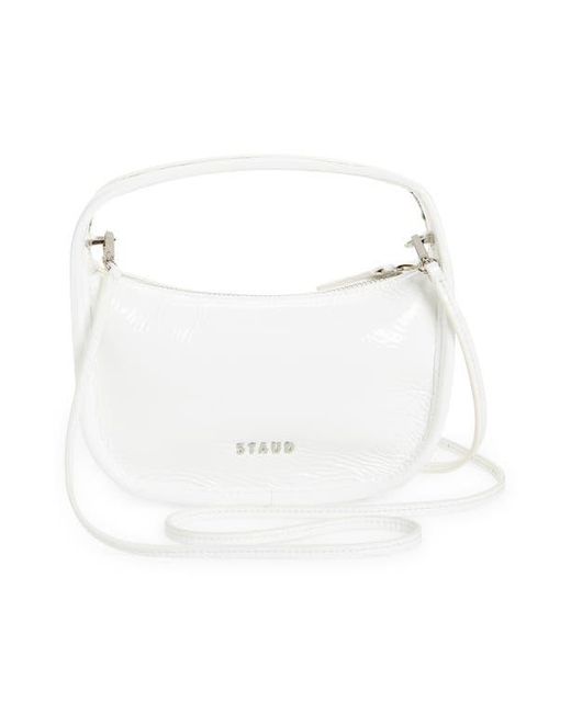 Staud White Venice Convertible Crossbody Bag
