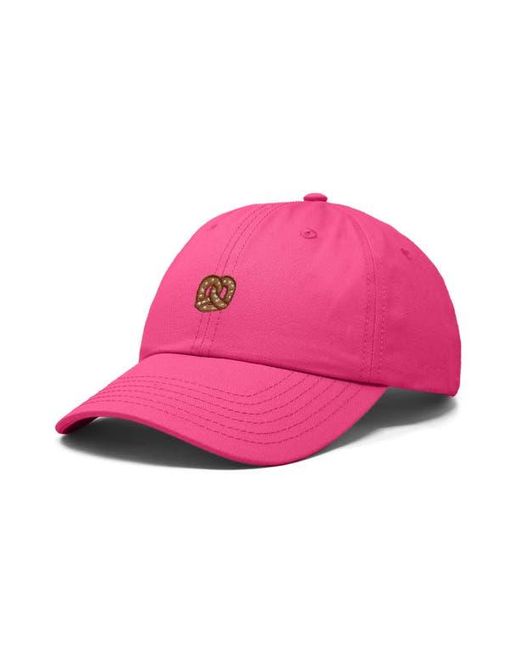 Alix Pink Pretzel Dad Cap