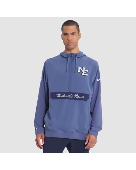 Nike New England Patriots Rivalries Collection Sideline Anorak Nfl