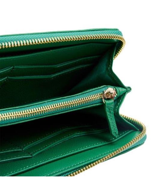 Wolf Green Mimi Continental Wallet
